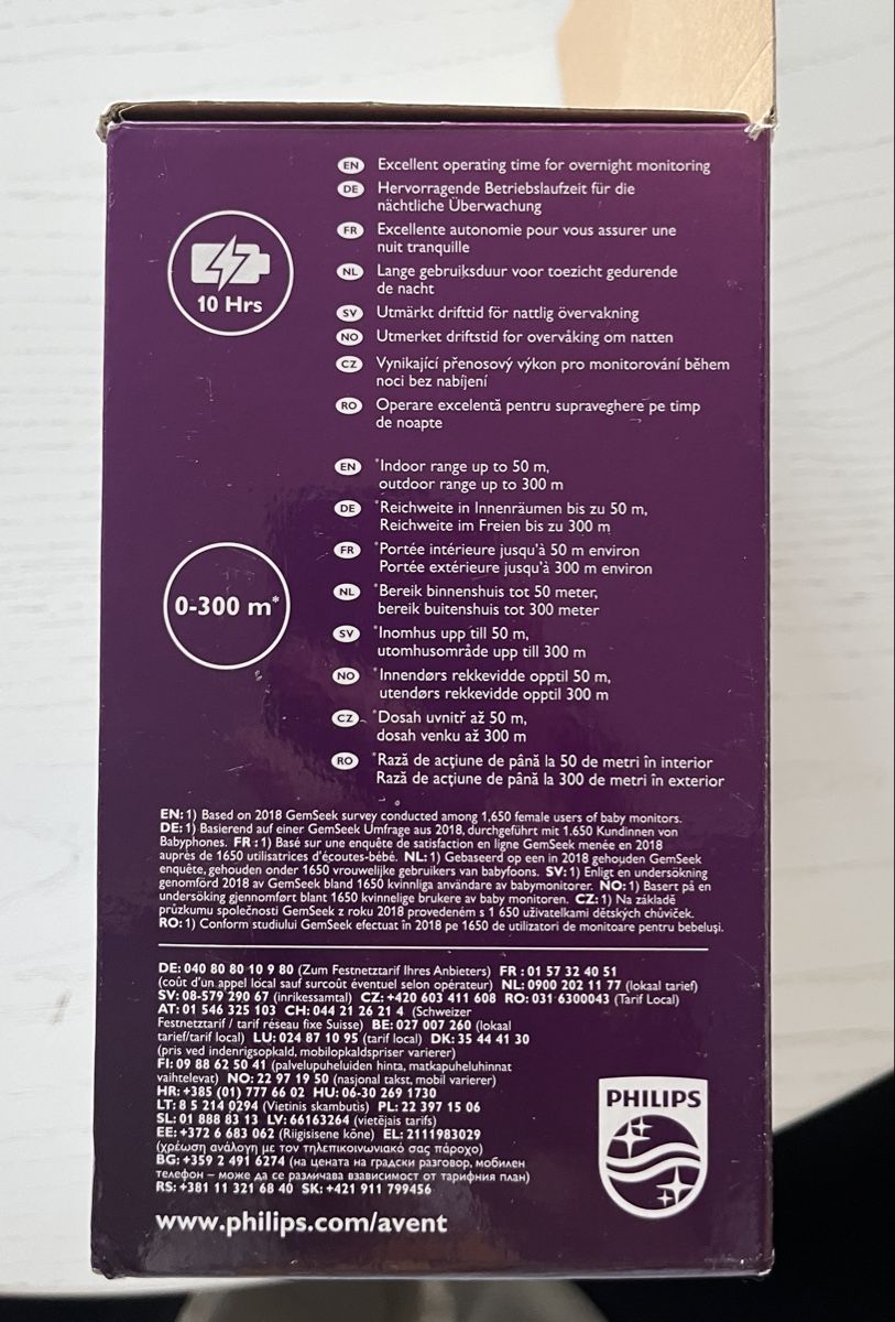 Philips Babyphone: Baby phone Philips Avent – Usato da Zug venduto da lau_xy8s 2