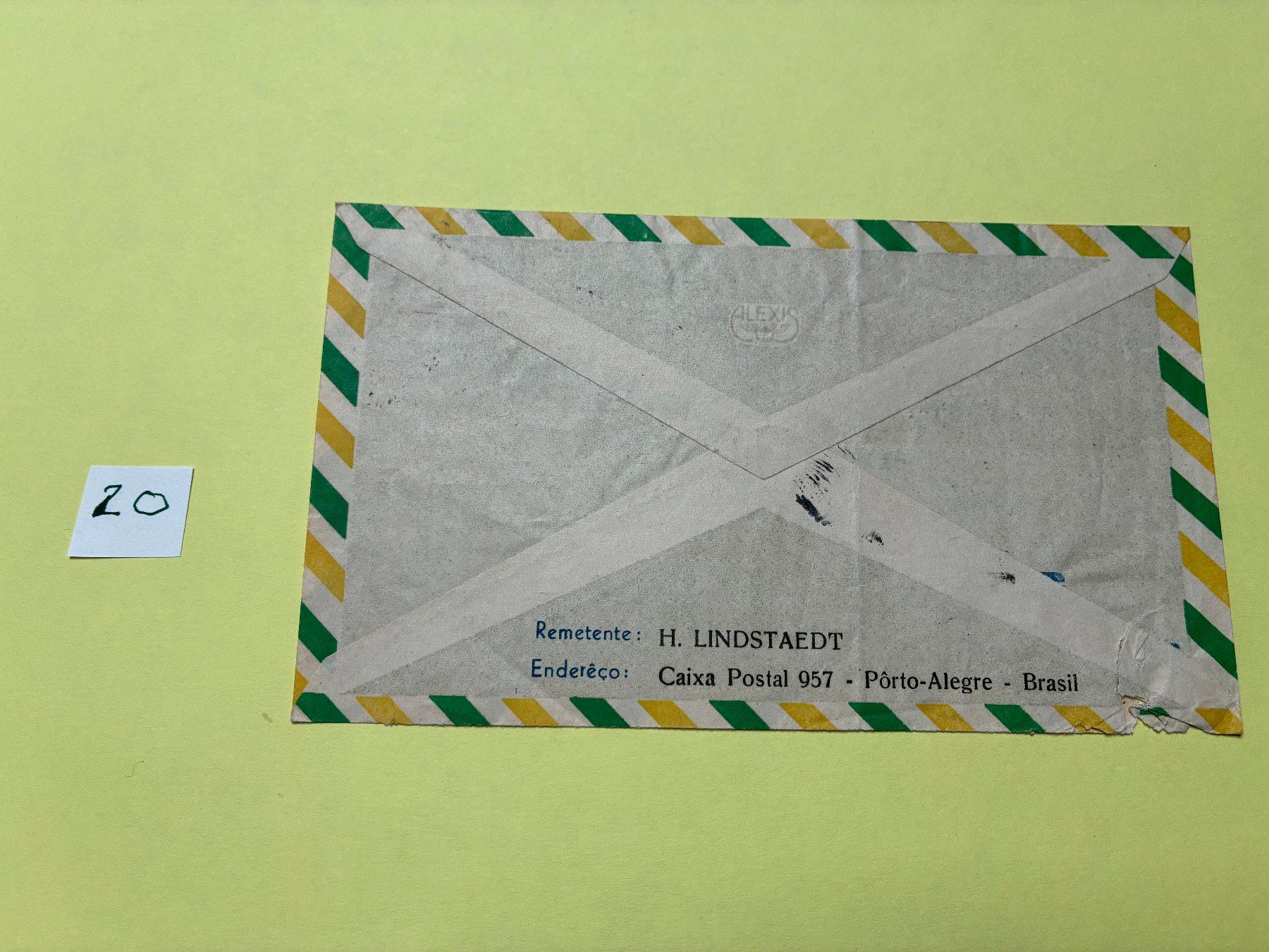 Tutti i francobolli: 3 Flugpostbrief Internationale – Usato da Volketswil venduto da Jdansk 3
