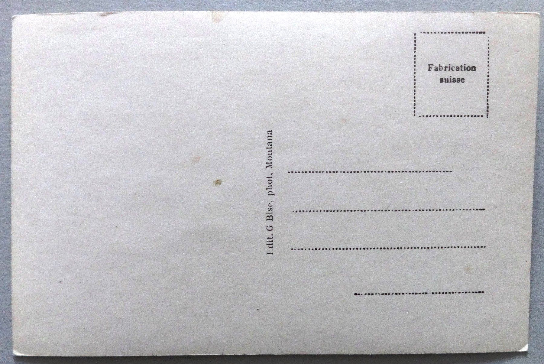 Cartoline postali: Vermala - Dépendance du Forest-Hôtel – Usato da Fétigny venduto da Billy2miny 1