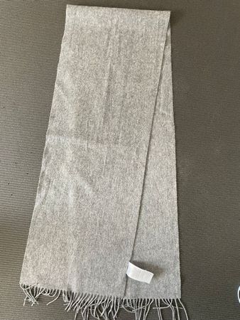 Écharpe Up2 Fashion laine et cachemire gris neuf