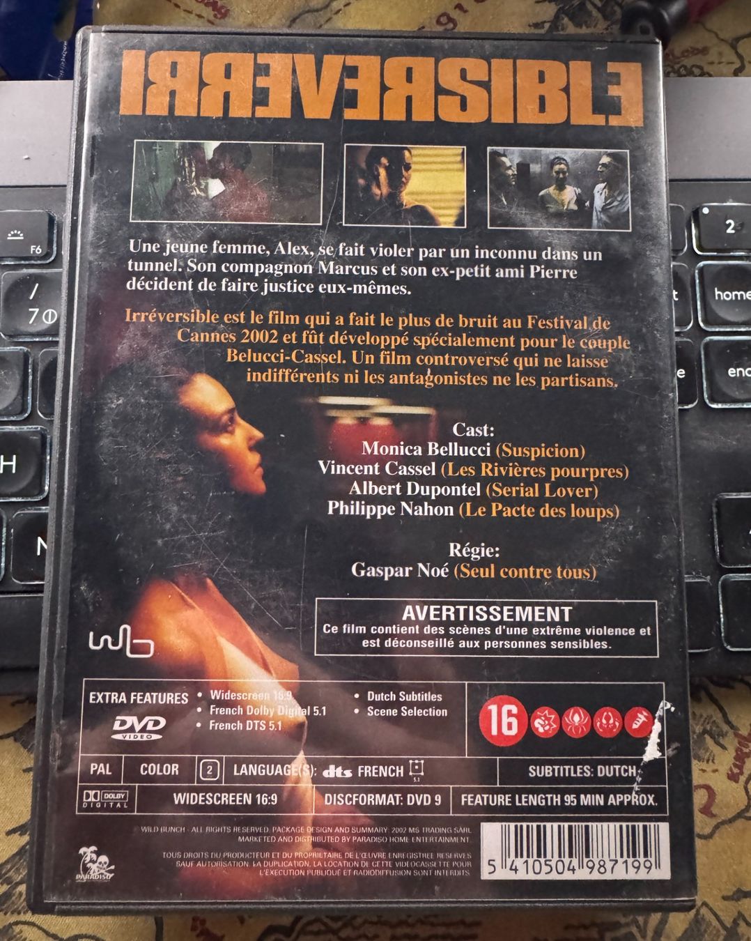 Tutti i DVDs: Irréversible (2002) - DVD – Usato da Semsales venduto da __Florian__ 2
