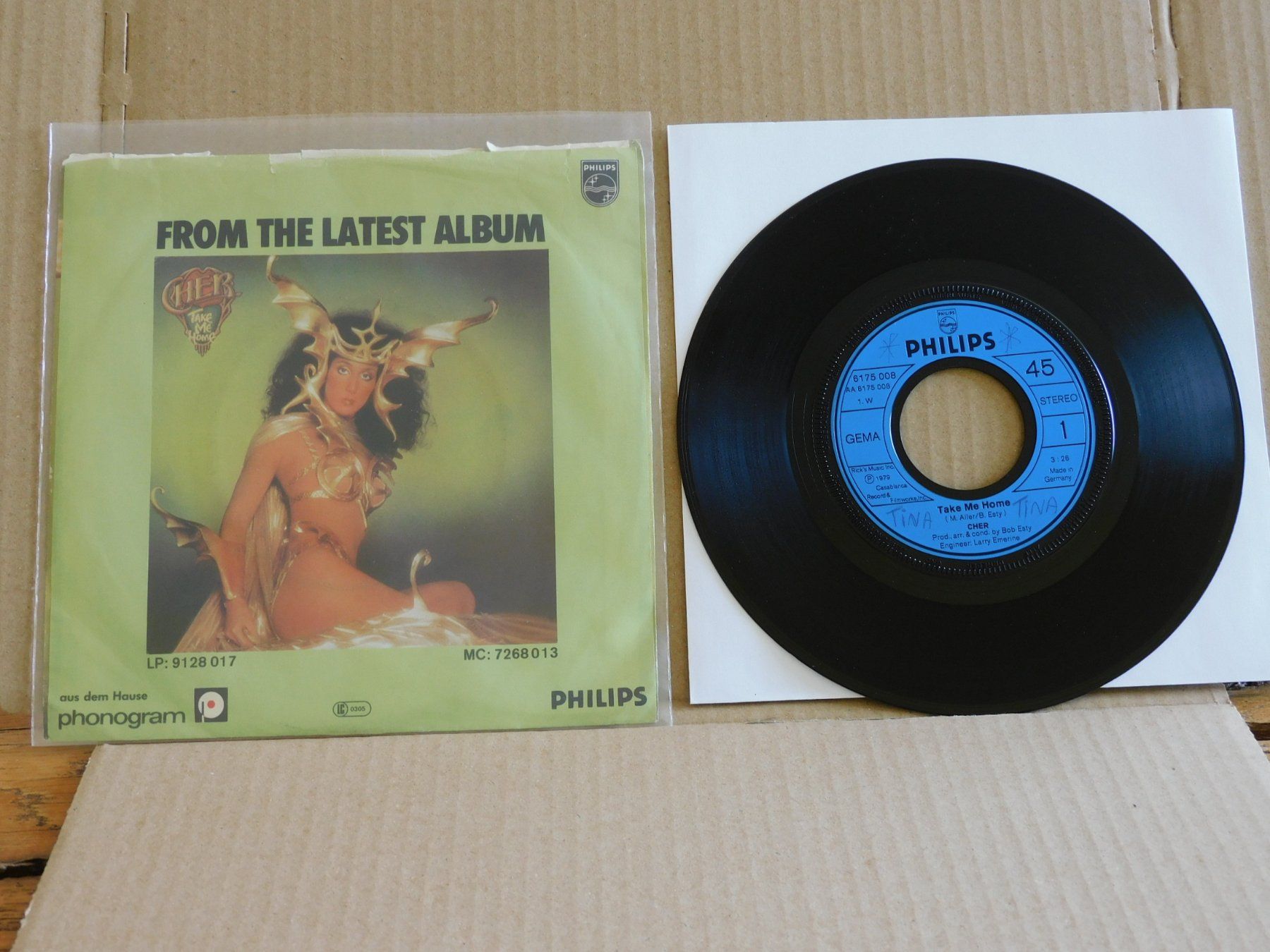 Schallplatten: Cher – Take Me Home – Gebraucht aus Emmenbrücke von lamorak 1