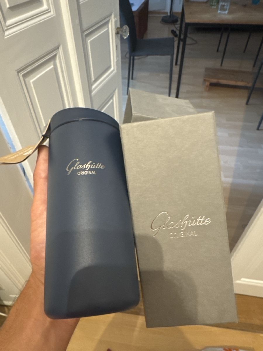Teekannen: Glashütte Original Thermos Navy Blue New – Neu (gemäss Beschreibung) aus Biel/Bienne von arj_kmv9