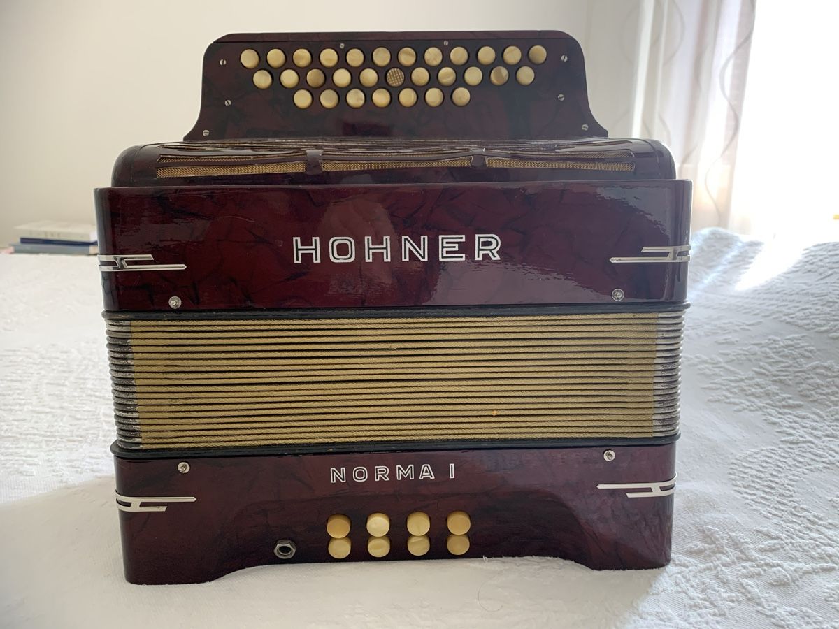 Hohner Strumenti musicali: Diatonische Handorgel / Concertina en Sol – Usato da Zürich venduto da Olimpied