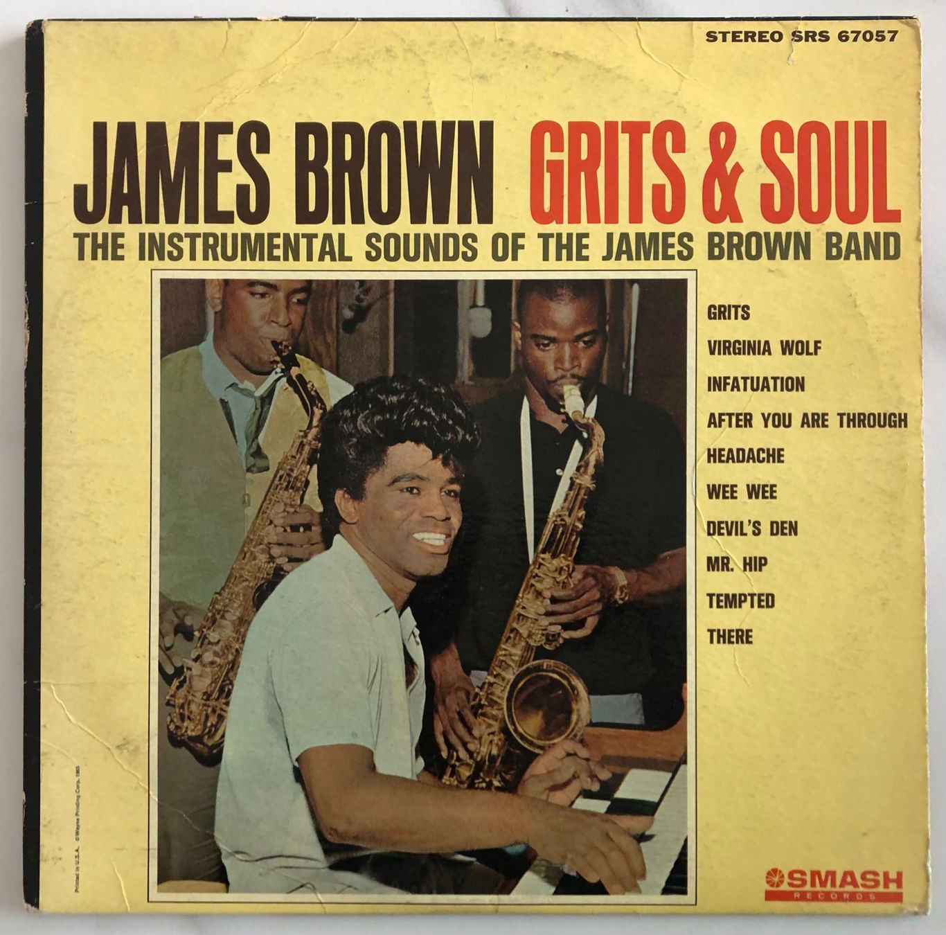 Schallplatten: JAMES BROWN - GRITS & SOUL – Gebraucht aus Poliez-Pittet von Newtown-Records