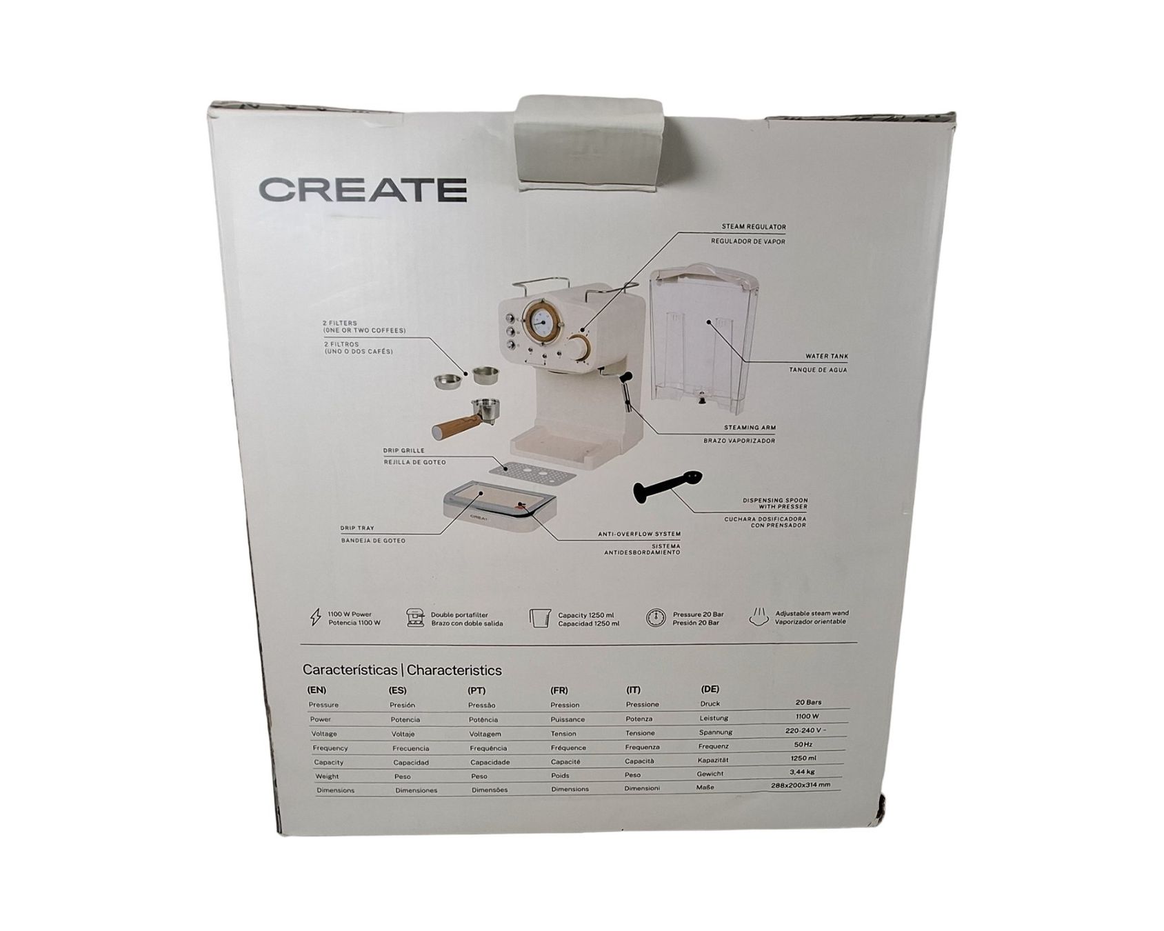 Macchine per caffè & Macchine per espresso: CREATE Thera Retro  Espressomaschine – Nuovo (secondo la descrizione) da Wil SG venduto da Restwert_Wil 7