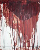 Stephan Sembinelli – Original Blutmalerei 2012 – 40 × 50 cm