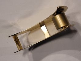 Klebebandabroller Metall Goldfarben MOND