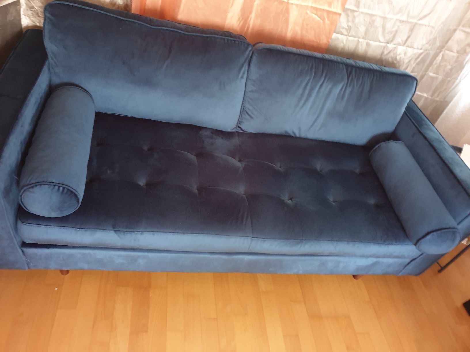 Divani: 3er Samt Sofa – Usato da Zihlschlacht venduto da Sun25 4