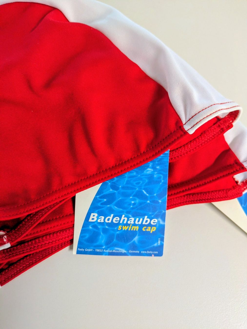 Costumi da bagno: Badekappen Fashy 4 Stück neu mit Etikette – Nuovo (secondo la descrizione) da Adlikon venduto da Match62 2