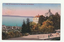 Postkarte 1911 Rorschach, St. Anna Schloss Bodensee, Selten