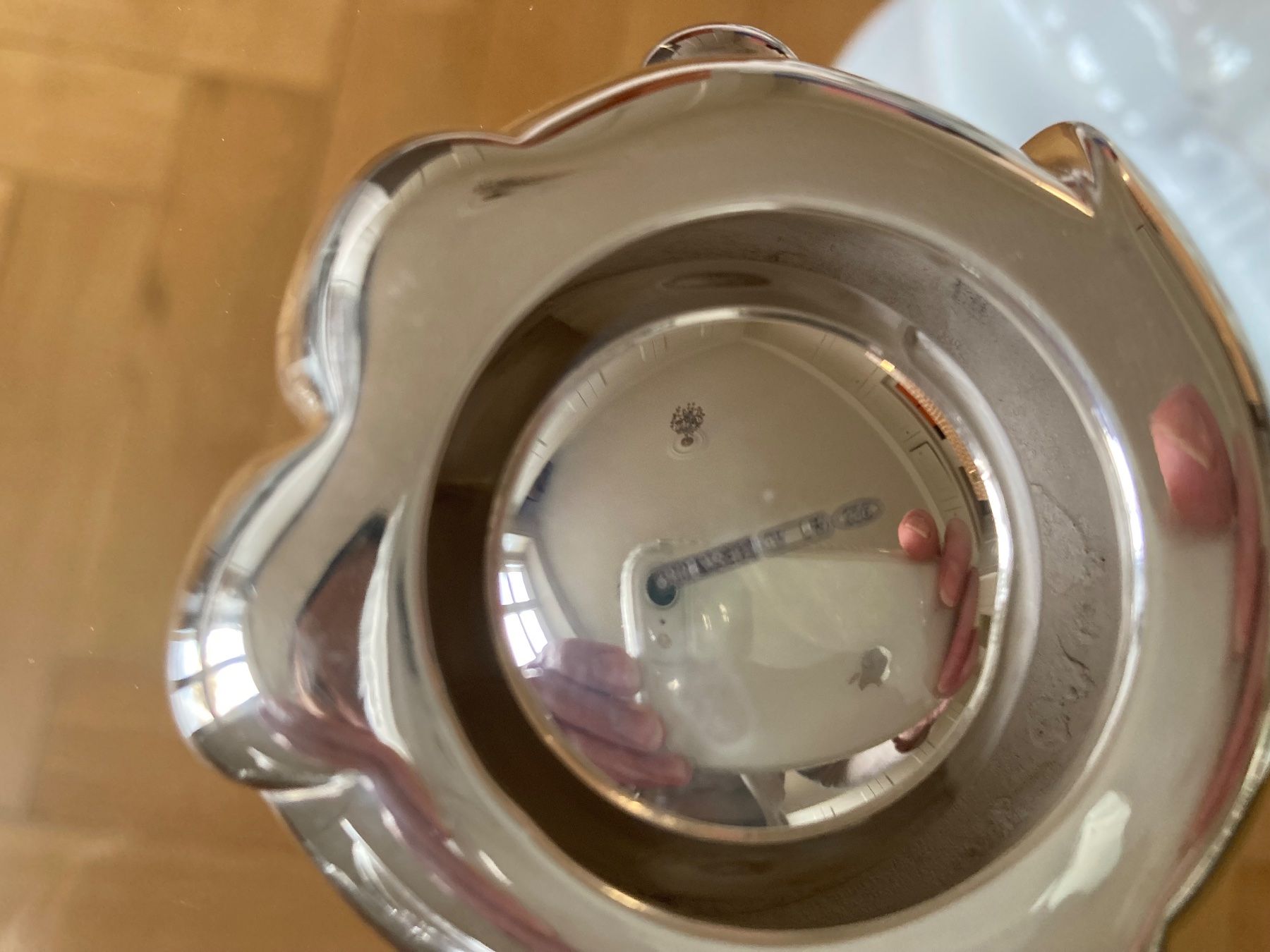 Geschirrsets: EDLE CESA SALZ/PEFFER SCHALEN, SILBER 925, HANDGEMACHT, NEU! – Neu und originalverpackt aus Zürich von einefreude 4
