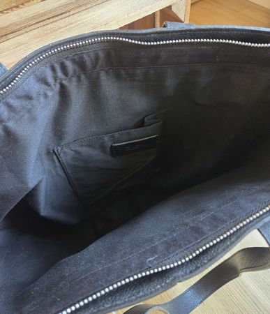 Zign Tasche Schwarz Leder