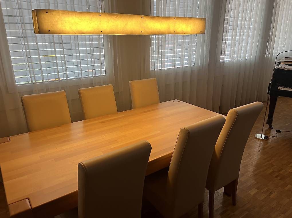 Tische: Schöner Esstisch mit 6 Stühlen – Gebraucht aus Jona von Homermarket 1