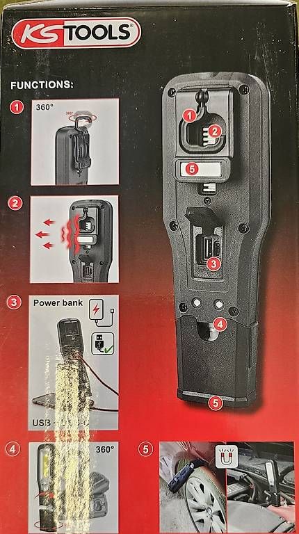 Lampade: Akku Werkstatt Handlampe – Usato da Stans venduto da Werkzeughandel