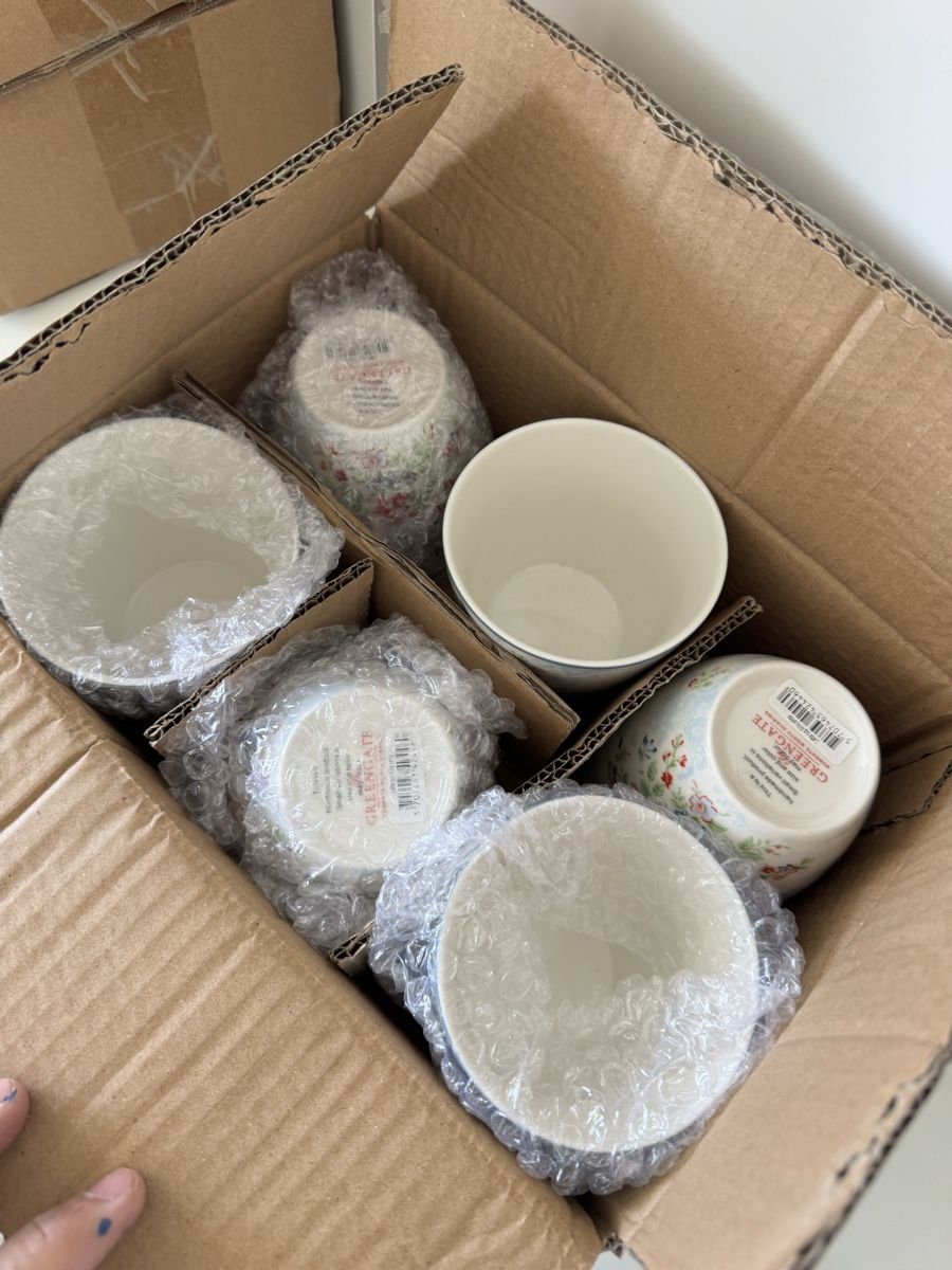 Greengate Tassen: Greengate 12 Becher Blumenmuster 6er Set neuwertig – Neu (gemäss Beschreibung) aus Zuchwil von Bluejay79 4