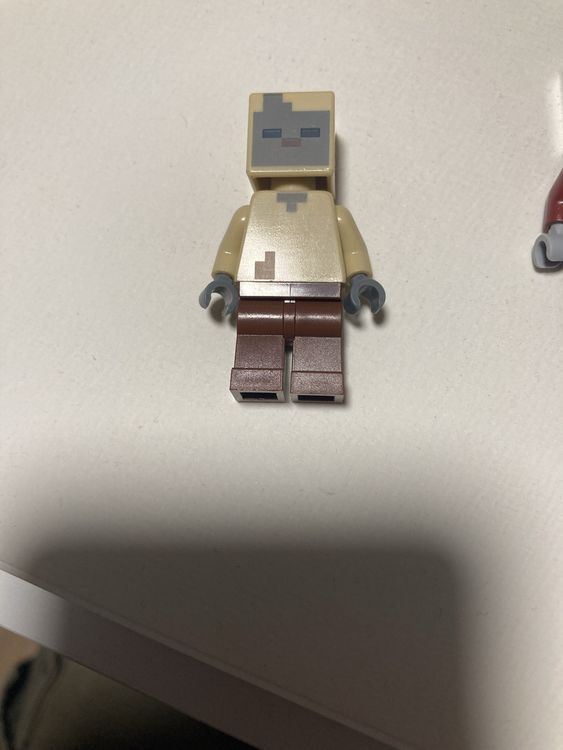 LEGO Minecraft Husk (Wüstenzombie) Minifigur (Gebraucht) in