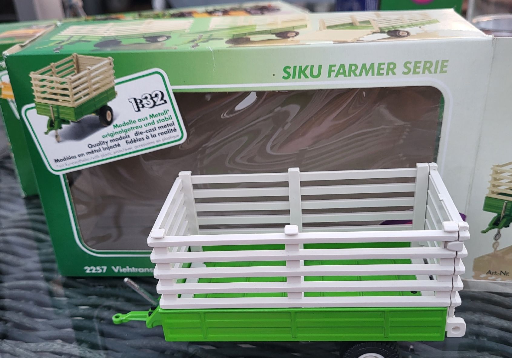 Siku Kit di modellismo & Modellini statici: Siku 2257 Metall Anhänger OV – Nuovo e nell'imballaggio originale da Kägiswil venduto da Megafi56 3