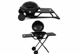 Ohmex Elektrogril Trolley - 2 Ablagefächen