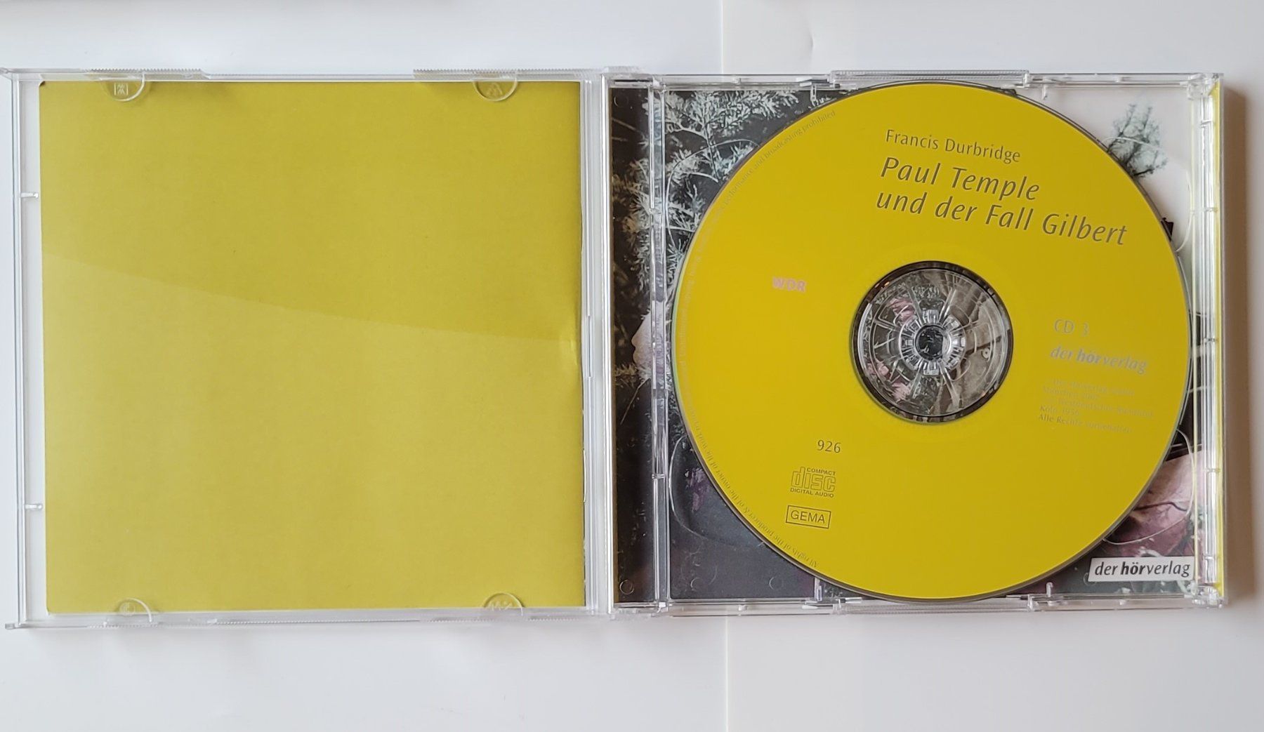Audiolibri: Paul Temple und der Fall Gilbert, Hörbuch – Usato da Zürich venduto da Avd 4