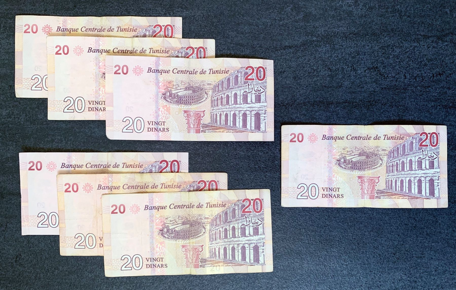 Billets de banque: Billets de banque tunisiens à moitié prix – D'occasion à Ecublens VD par b_pillard 1