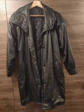 Elegante Vintage Lederjacke, Gr. 36, schwarz, Top Zustand!