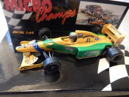 ab  5.-- F1 Benetton mit Patrese No 6 - Minichamps OVP 1:64