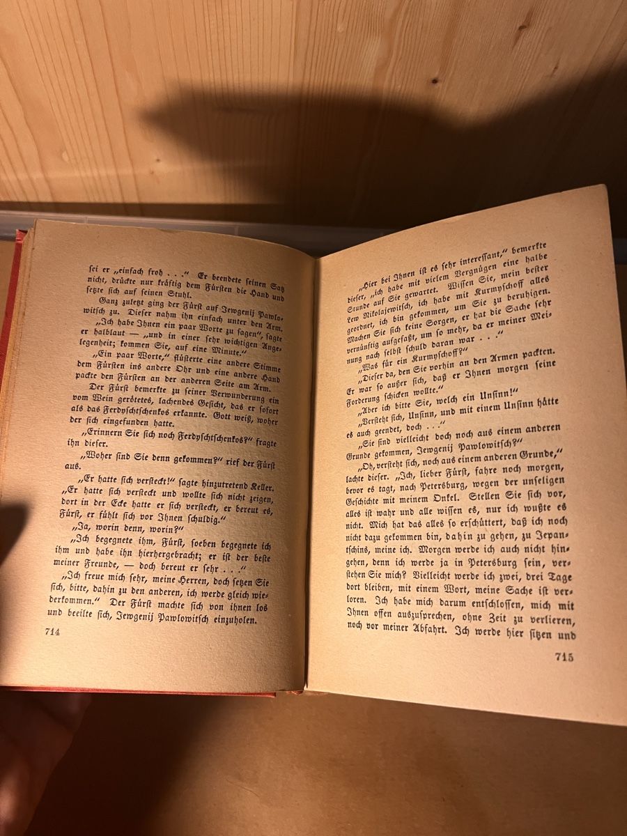 Libri: F. M. Dostojewski – Der Idiot – Usato da Muralto venduto da dan_pf8r 3