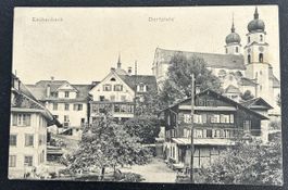 AK Eschenbach Dorfplatz 