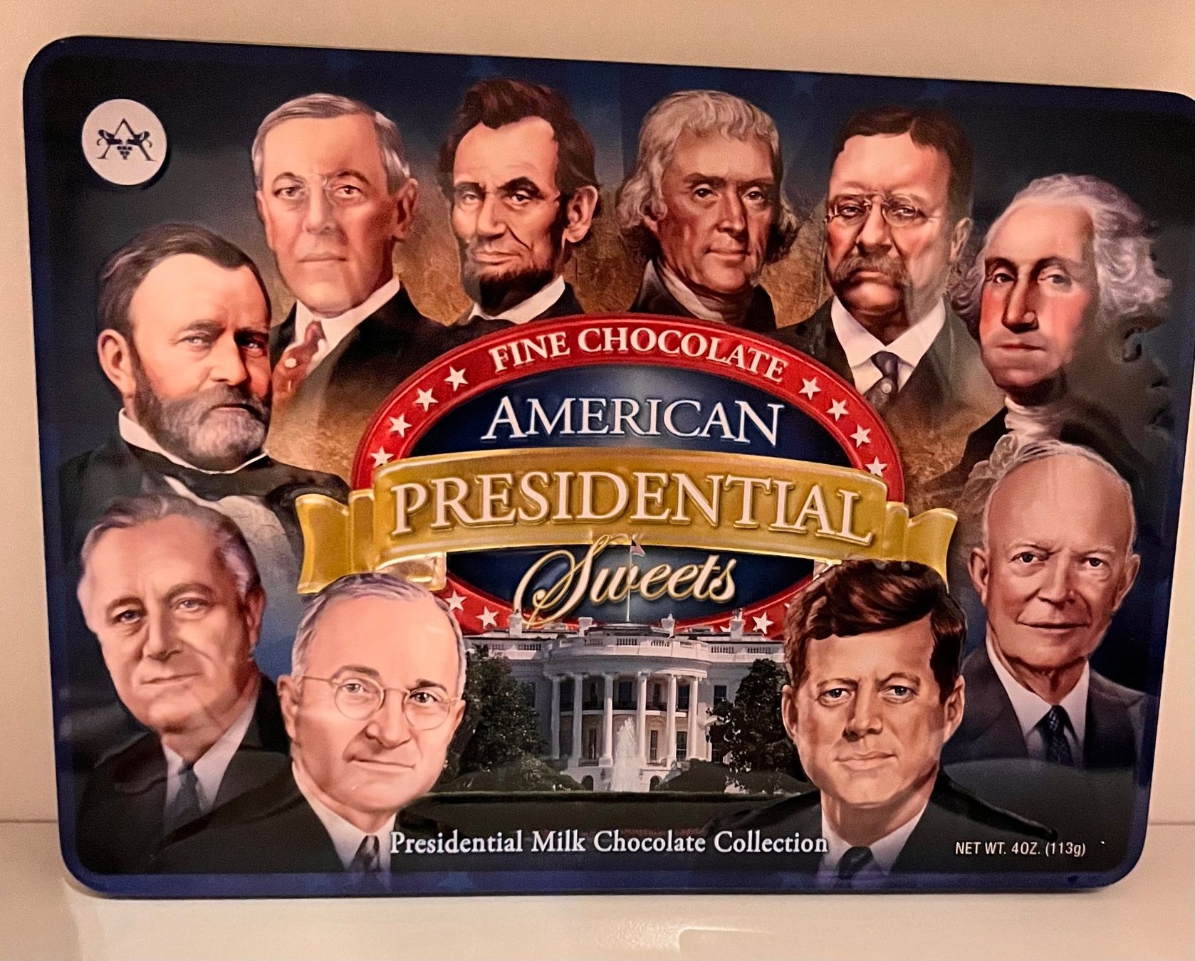Altro in Decorazioni & Accessori: Tin box with American Presidents – Nuovo (secondo la descrizione) da Lausanne venduto da NYC67