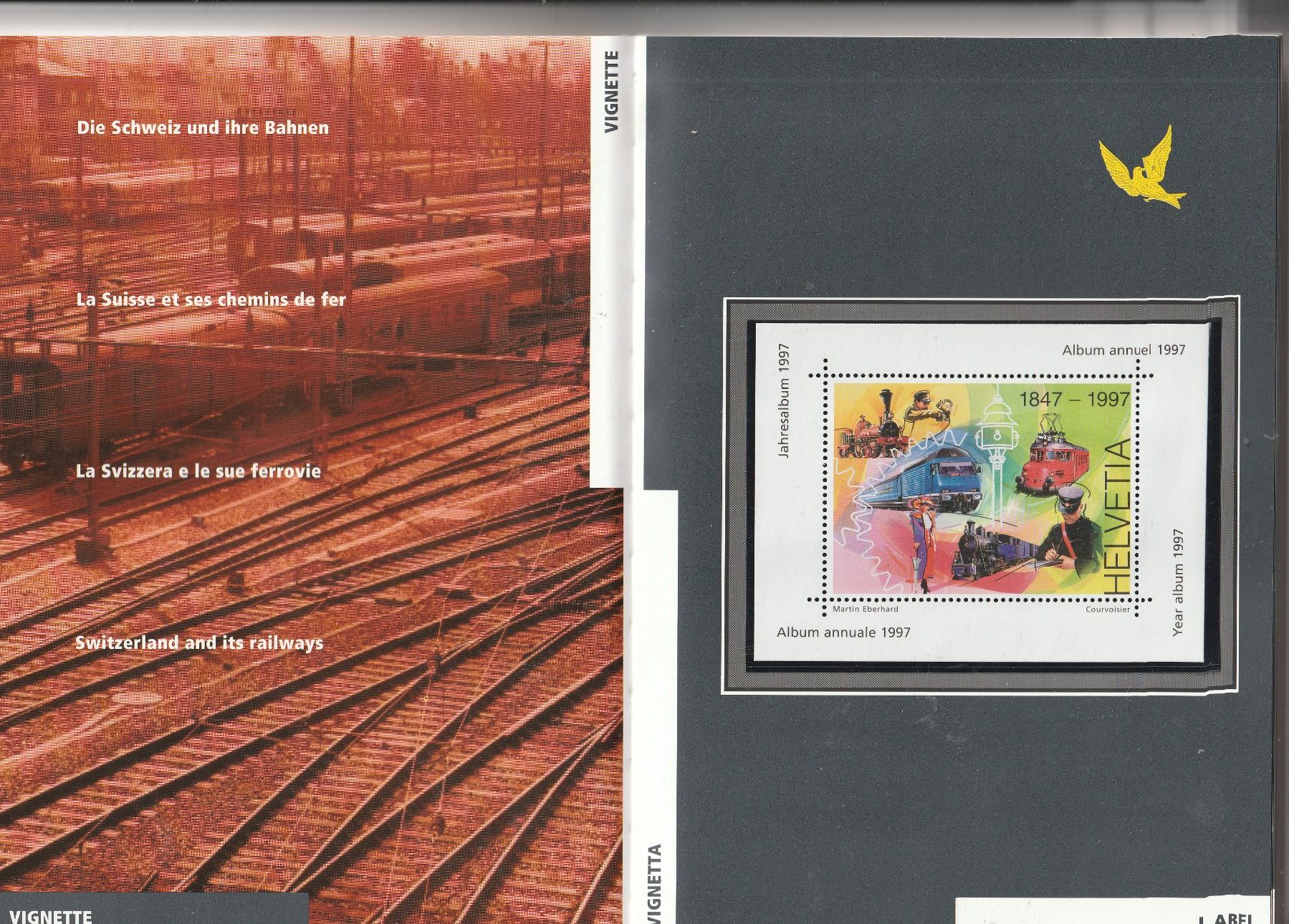 Tous les timbres: Briefmarken Jahrbuch 1997 Original Postfrisch ** – D'occasion à Rupperswil par Ema10 1
