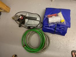 Wassersack 2000l mit Pumpe und Zubehör