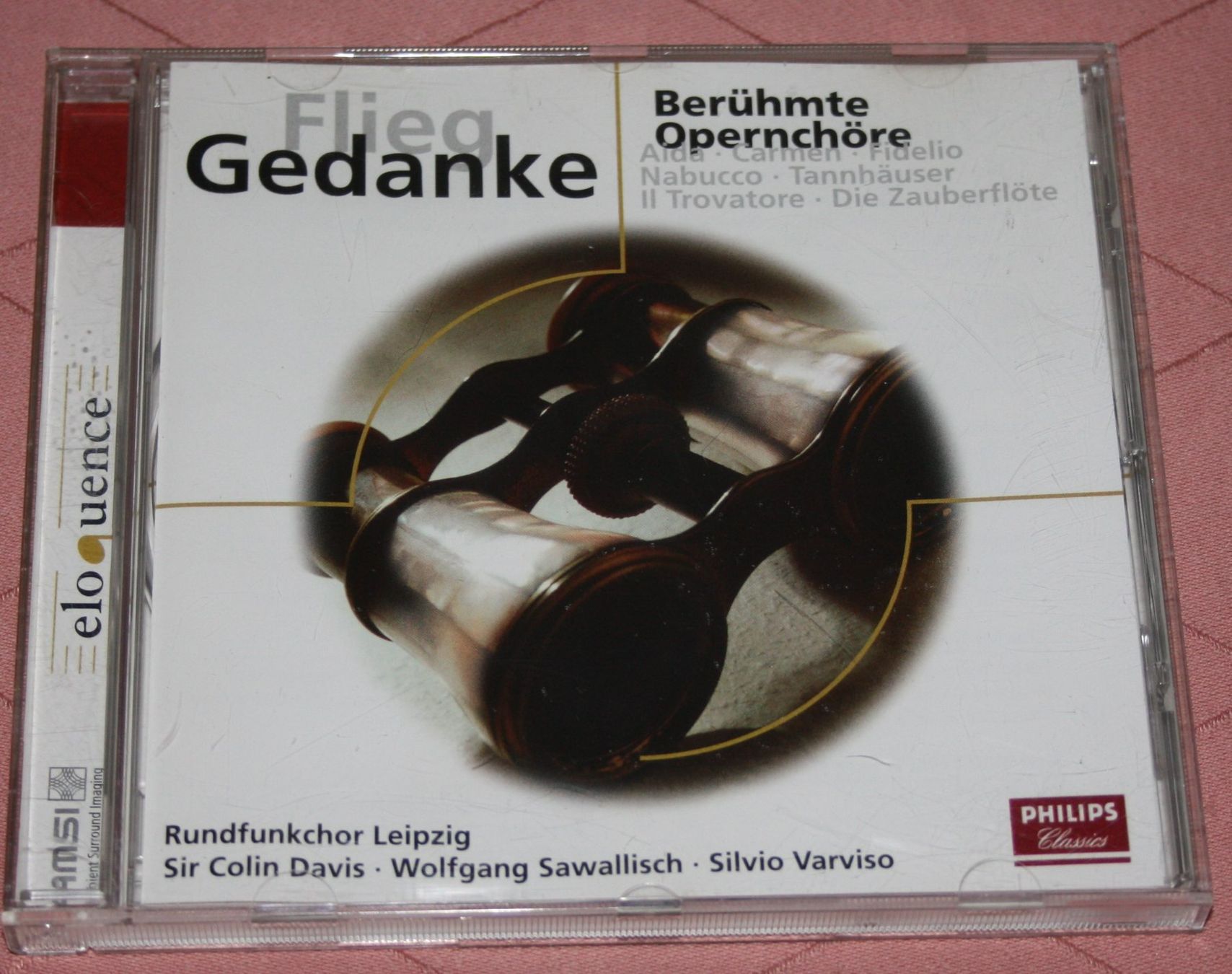 CD: CD  Flieg Gedanke  Berühmte Opernchöre (29) – Usato da Flüelen venduto da Rosegarden