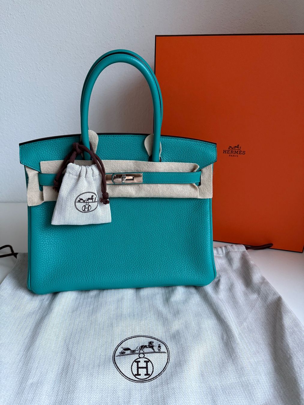 Hermès Borse: Hermes Birkin 30 Tasche – Nuovo e nell'imballaggio originale da Winterthur venduto da 19.19 1