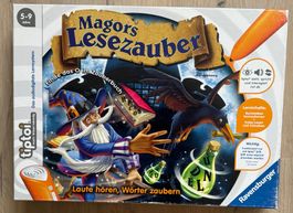 Magors Lesezauber Tiptoi Lernspiel, komplett, wie neu!
