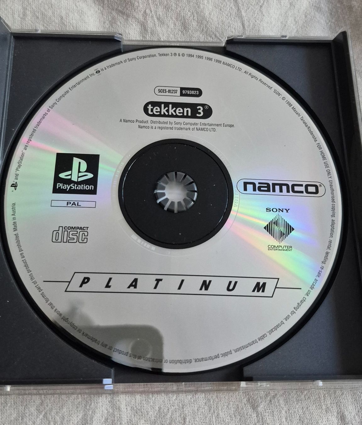 Sony Giochi: TEKKEN 3 PS1 PLATINUM 1998 MULTILANGUAGES JEU SPIEL RETRO – Usato da Grand-Lancy venduto da luc111 6