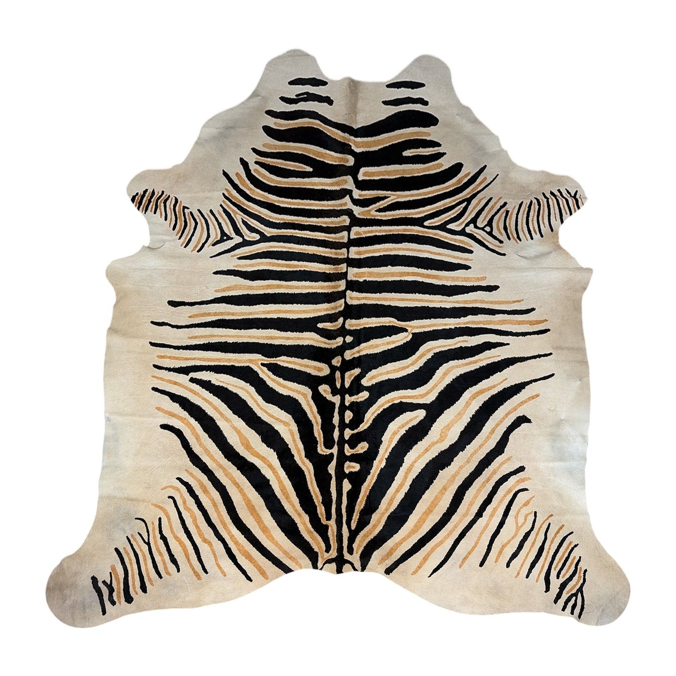 Tappeti: echtes Kuhfell Teppich Zebra – Nuovo e nell'imballaggio originale da Arbedo venduto da patagonialeatherrugs