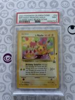 Birthday Pikachu PSA 9