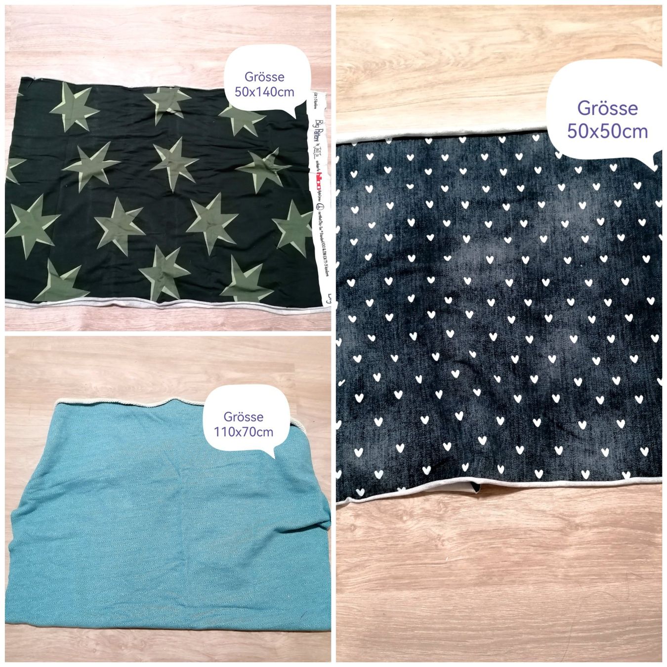 Stoffe: Sweatstoff-Paket – Gebraucht aus Merenschwand von Proeschu