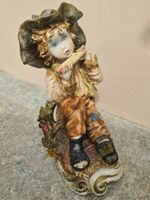 VINTAGE CAPODIMONTE-FIGUR AUS ITALIENISCHEM PORZELLAN