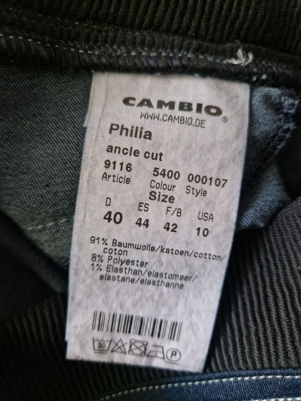 Cambio Lotti di vestiti: 2 blaue Jeans Gr. 40 TONI + CAMBIO – Usato da Reinach BL venduto da Tinkerbelly27 7