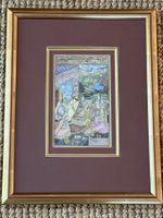 Miniature indo-persane, style moghol – calligraphie persane