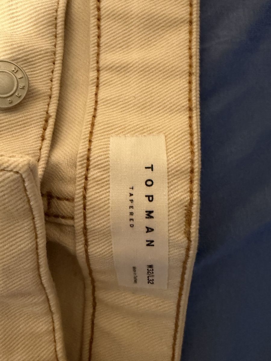 Jeans: Cream Wide Jeans – Nuovo (secondo la descrizione) da Ascona venduto da GioeleS 1