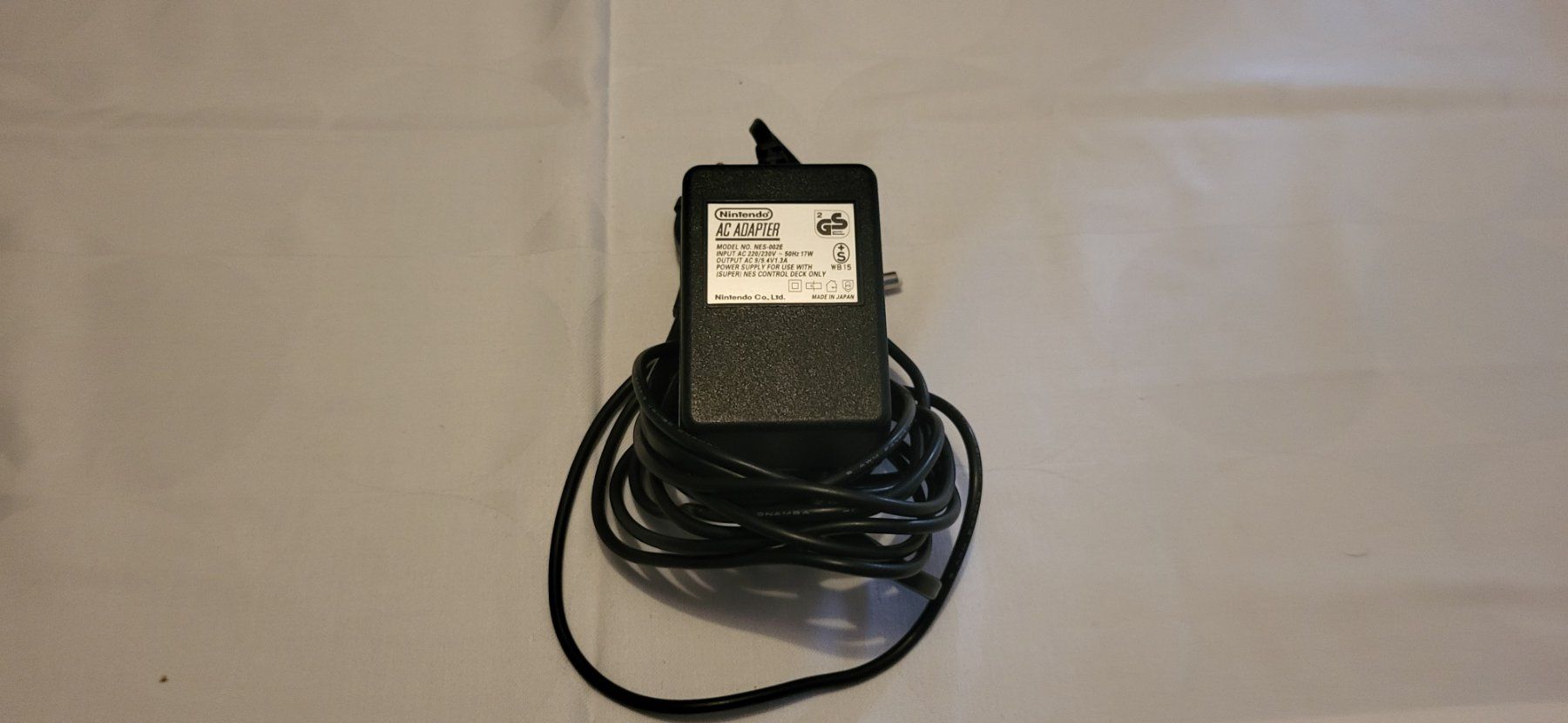 Nintendo Cavi: Stromkabel Original Super Nintendo / Nintendo NES – Nuovo e nell'imballaggio originale da Gretzenbach venduto da Uli1980