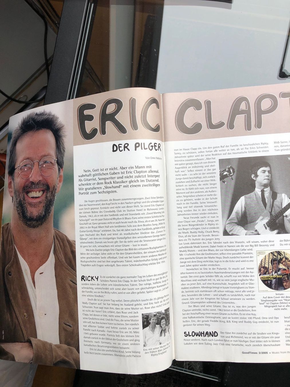 Riviste & Magazine: Eric Clapton – Usato da Aeschi SO venduto da Stones55 2