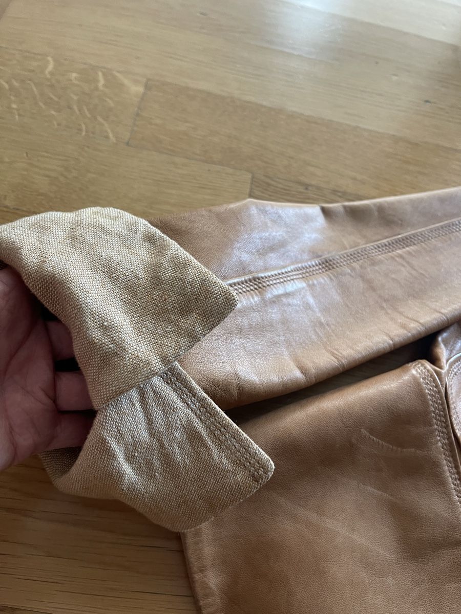 Brunello Cucinelli Giacche: Brunello Cucinelli Napa Lederjacke Gr. 42 – Nuovo (secondo la descrizione) da Rüschlikon venduto da Lajniii 1