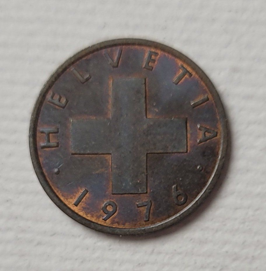 Tutti le monete: 1 RAPPEN – 1976 – Usato da Neftenbach venduto da Mador6 1