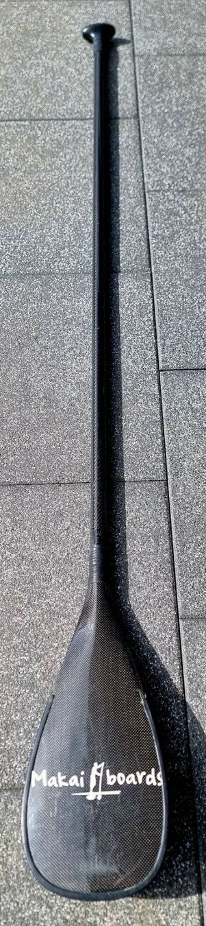 Gommoni, kayak & canoe: Makai-Carbon-SUP-Paddel / einteilig / Länge fix 196cm – Usato da Gempenach venduto da olli1975