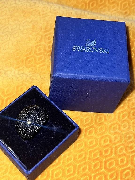 Ringe: Anello SWAROVSKI nero  – Gebraucht aus Balerna von gat_b8p2 3
