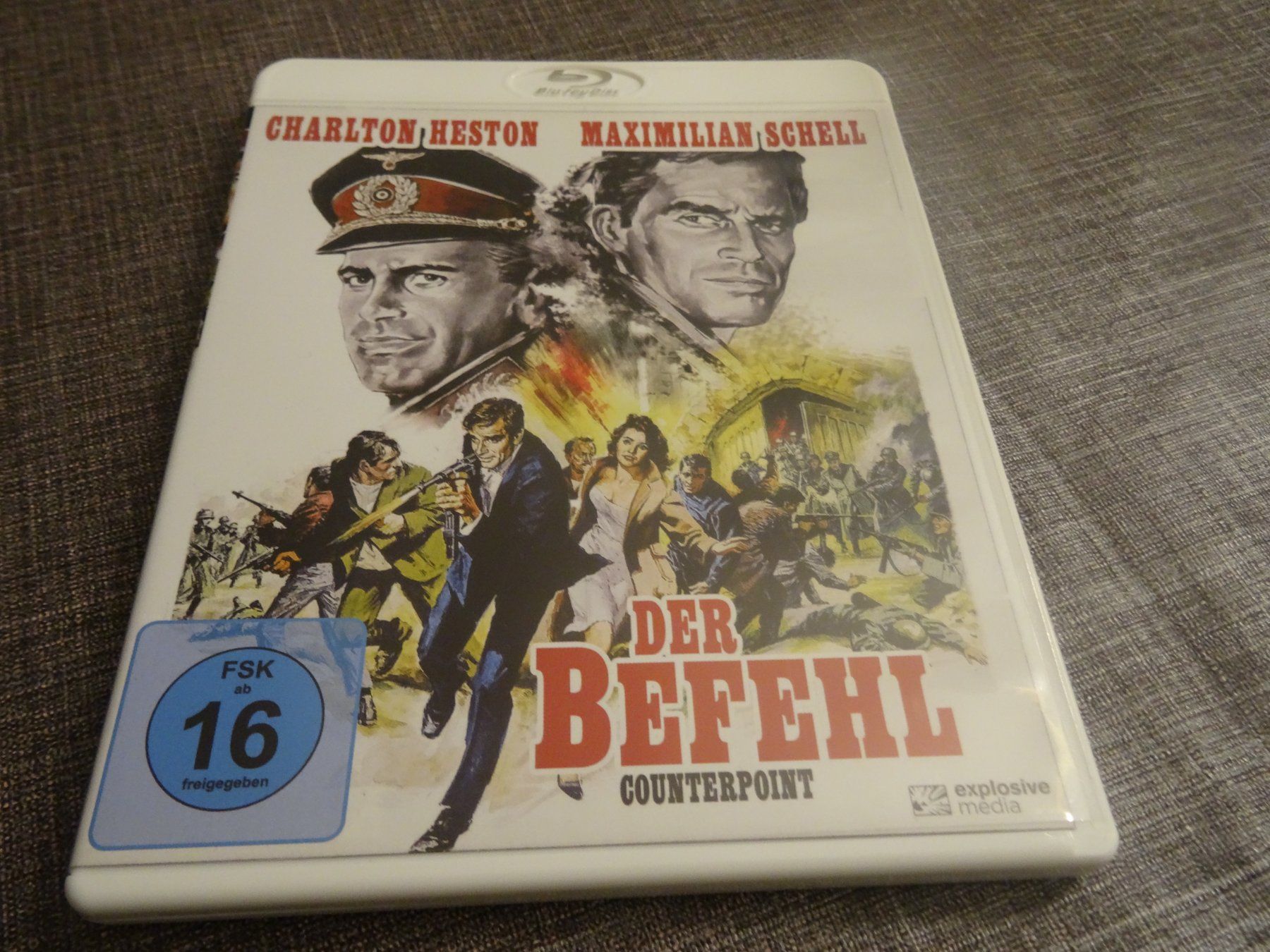 Alle DVDs: Der Befehl Counterpoint Blu-ray Charlton Heston – Gebraucht aus Olten von Disc-Verkauf